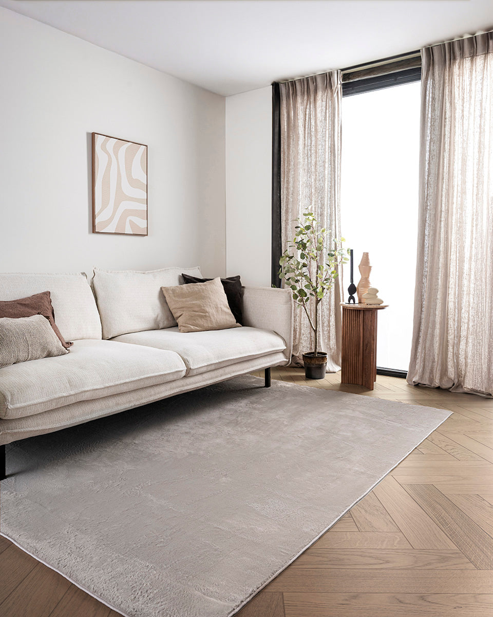 Tapis Japandi - Terra Plano Taupe