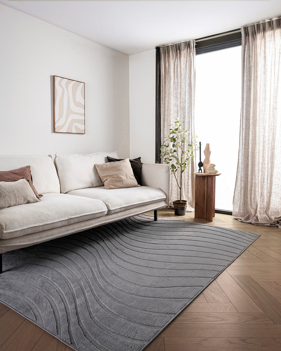 Tapis Japandi - Terra Maris Gris