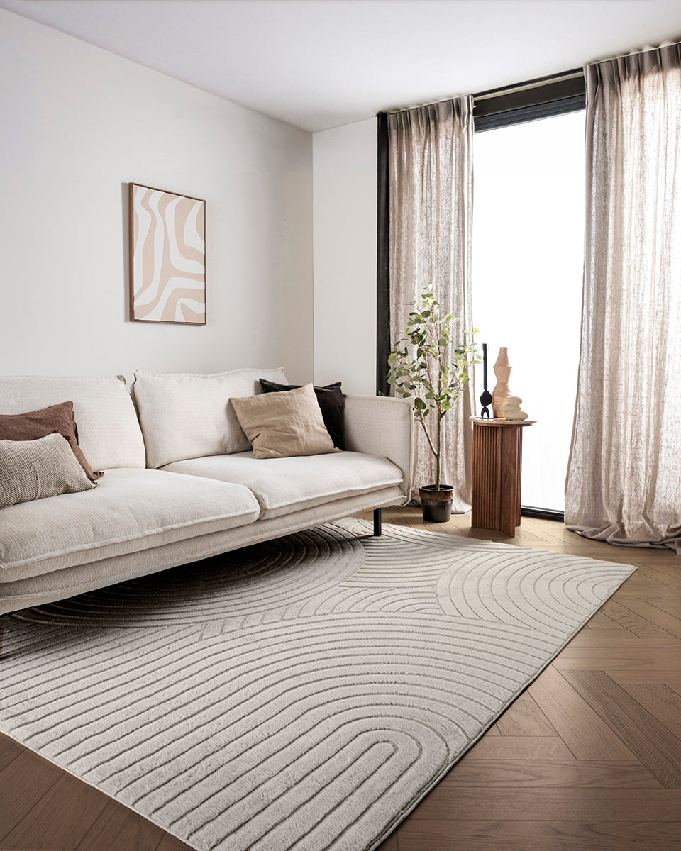 Tapis Japandi - Terra Zenith Taupe