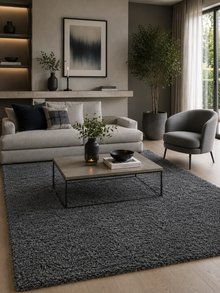Shaggy Hoogpolig Vloerkleed - LIFE 1500 GREY