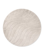 Rond Japandi Vloerkleed - Ovara Maris Beige