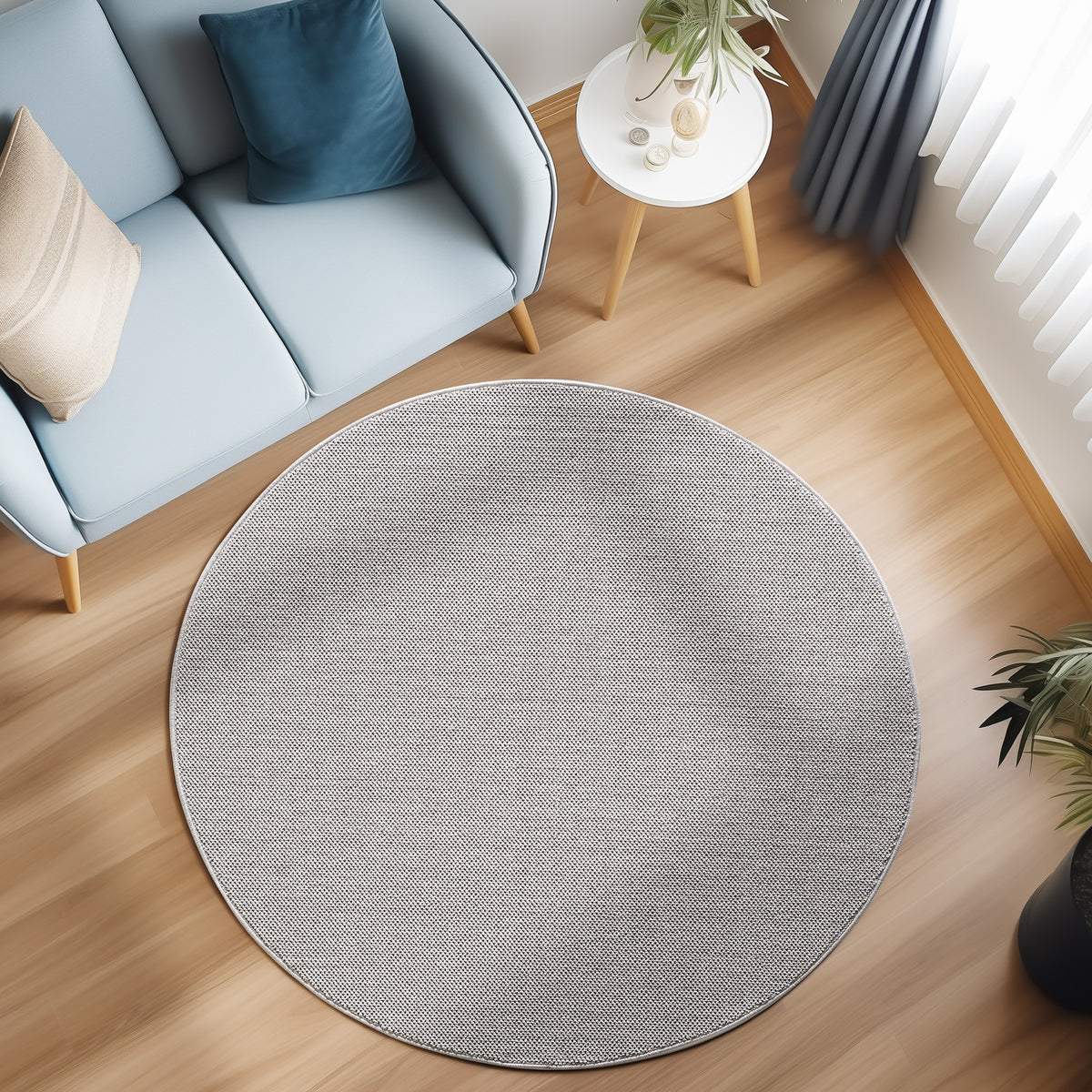 Modern Vloerkleed - LOOM 4300 SILVER