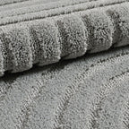 Rond Japandi Vloerkleed - ART 1121 SILVER