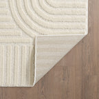 Tapis Japandi Linea Curve Crème