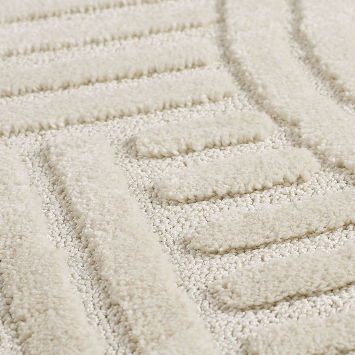 Tapis Japandi - ART 1121 CRÈME