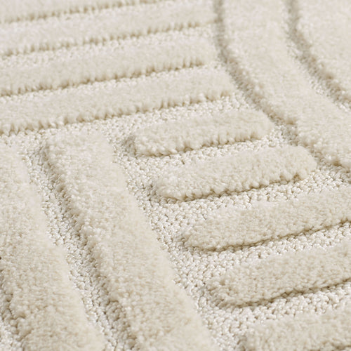 Tapis Japandi - ART 1121 CRÈME