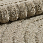 Rond Japandi Vloerkleed - ART 1121 BEIGE