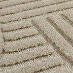 Japandi Vloerkleed Linea Curve Beige