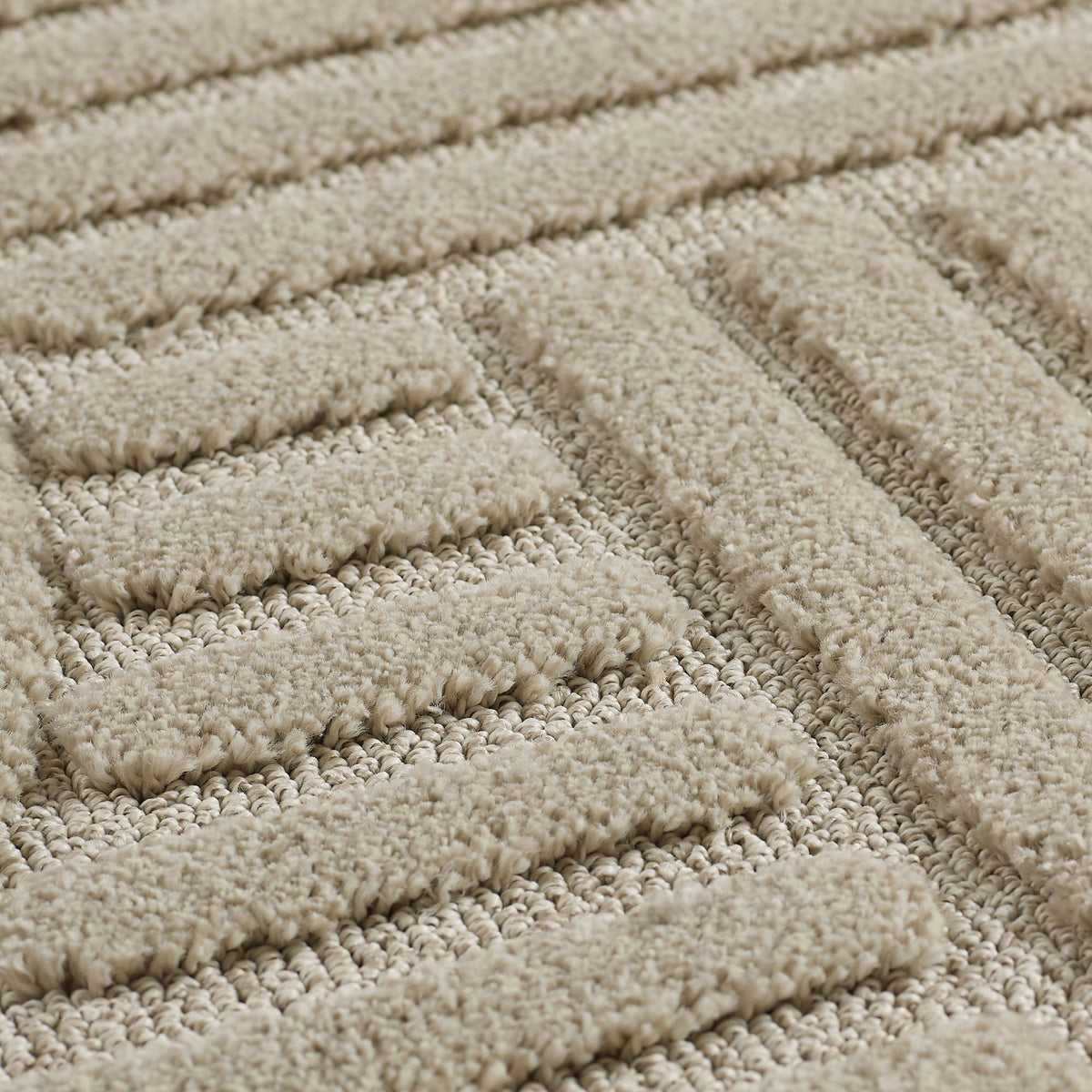 Tapis Japandi Linea Curve Beige