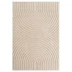 Tapis Japandi - ART 1122 CRÈME