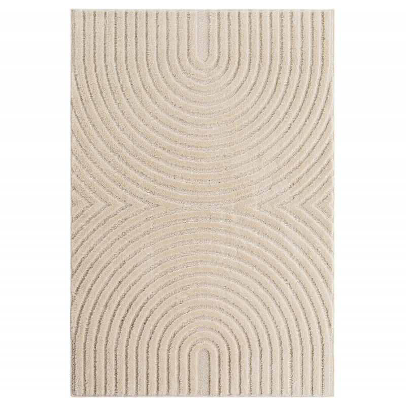 Tapis Japandi - ART 1122 CRÈME