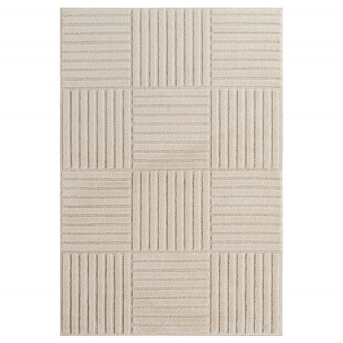 Tapis Japandi - ART 1123 CRÈME