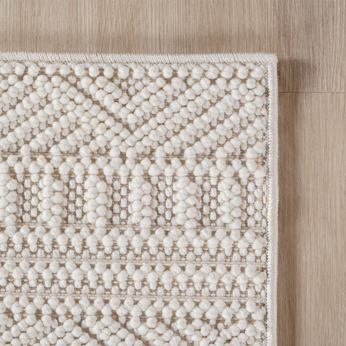 Tapis de couloir Japandi - HELIX 2202 CRÈME