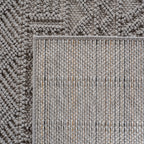 Tapis de couloir style Japandi - HELIX 2202 SILVER