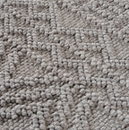 Tapis de couloir style Japandi - HELIX 2202 SILVER