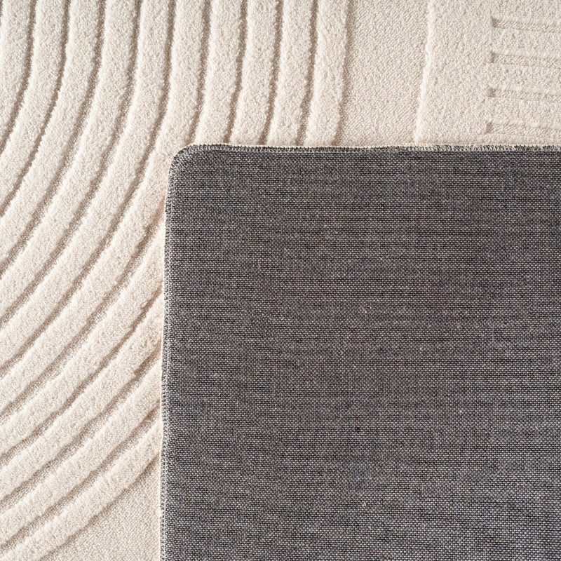 Tapis Japandi - POMPEI 1612 CRÈME