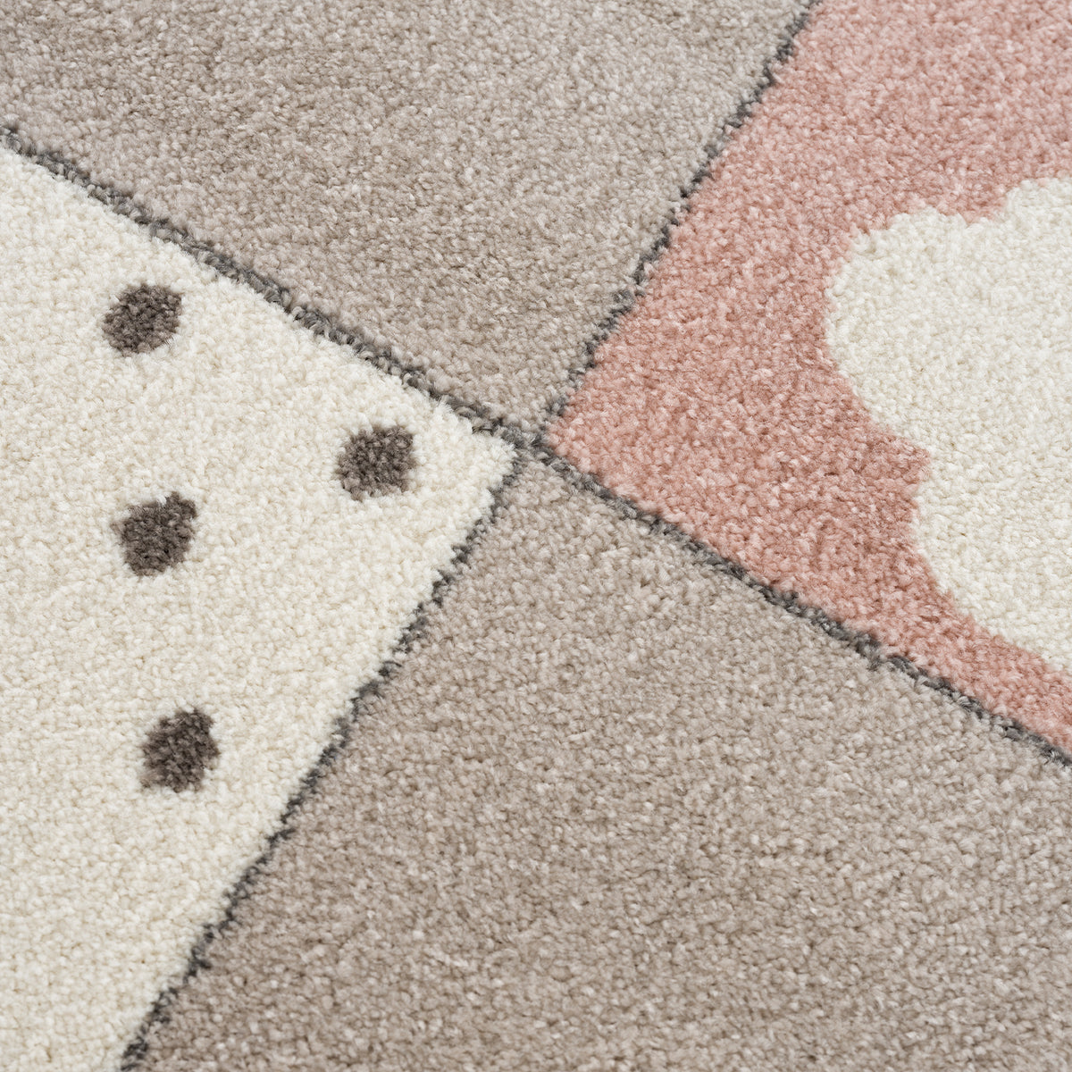 Tapis pour enfant - Sweat Blocks Rose