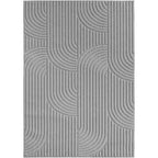 Japandi Vloerkleed - HELIX 2201 SILVER