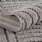 Japandi Vloerkleed - HELIX 2201 SILVER