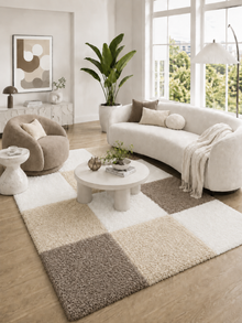 Shaggy Hoogpolig Vloerkleed - LIFE 1501 MOCCA
