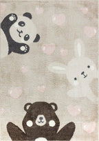 Kinder Vloerkleed - Snuggles Beige
