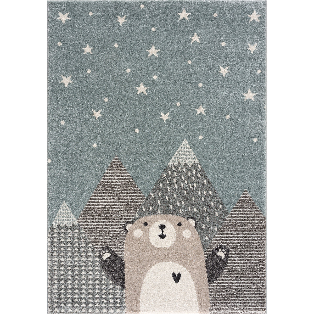 Tapis pour enfant - Dreambear Menthe