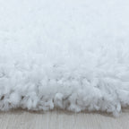 Tapis Shaggy à poils longs - SYDNEY 3000 WHITE