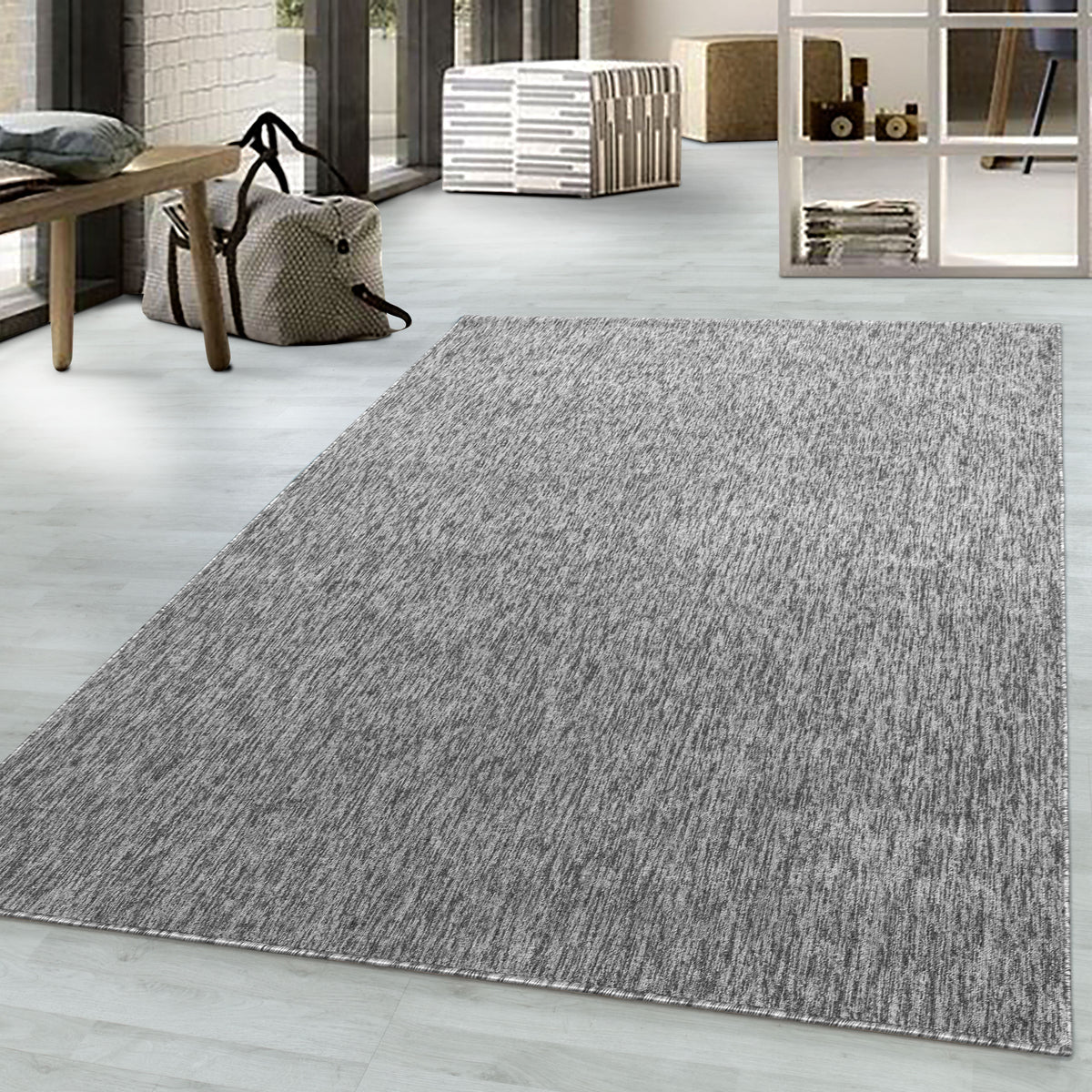 Tapis moderne - NIZZA 1800 GRIS CLAIR