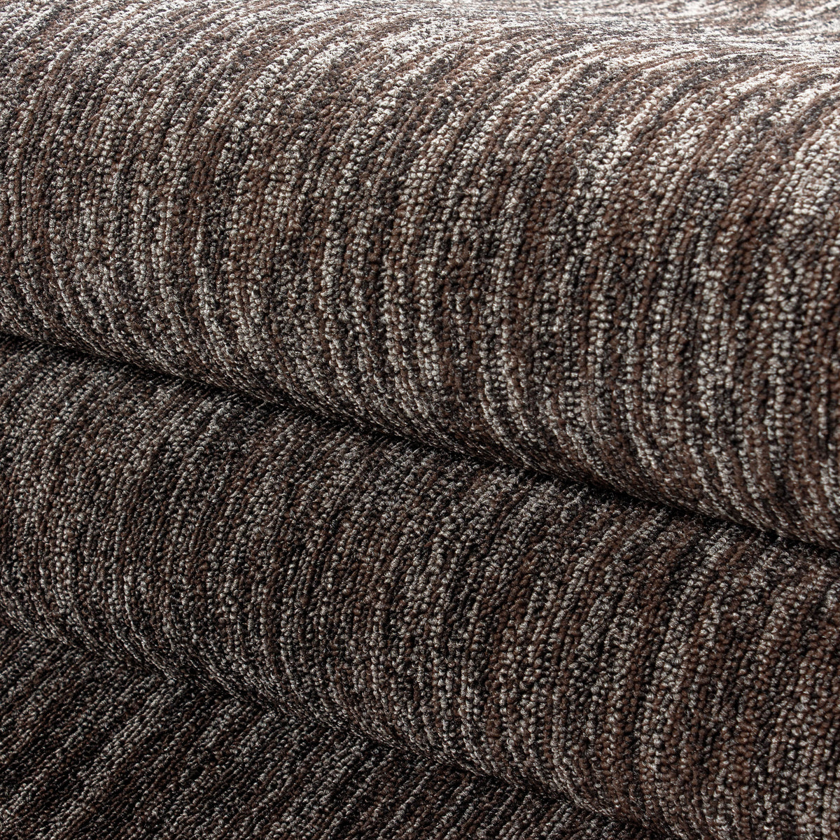 Tapis Moderne Rond - NIZZA 1800 BROWN
