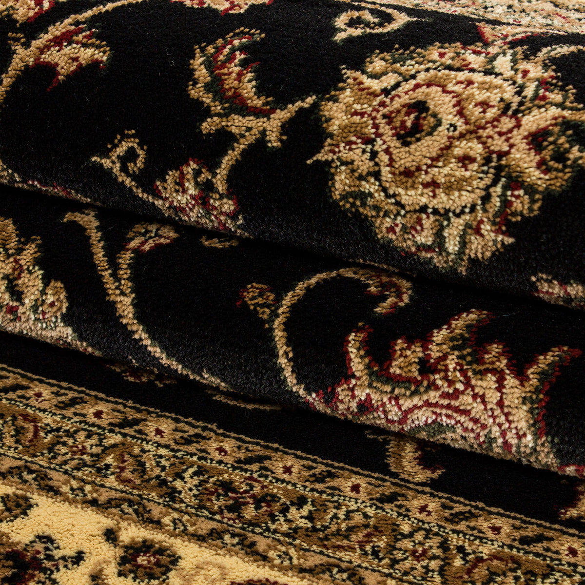 Tapis vintage - MARRAKESH 210 NOIR