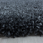 Rond Hoogpolig Vloerkleed - FLUFFY 3500 ANTHRAZIT
