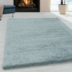 Tapis à poils longs - FLUFFY 3500 BLEU