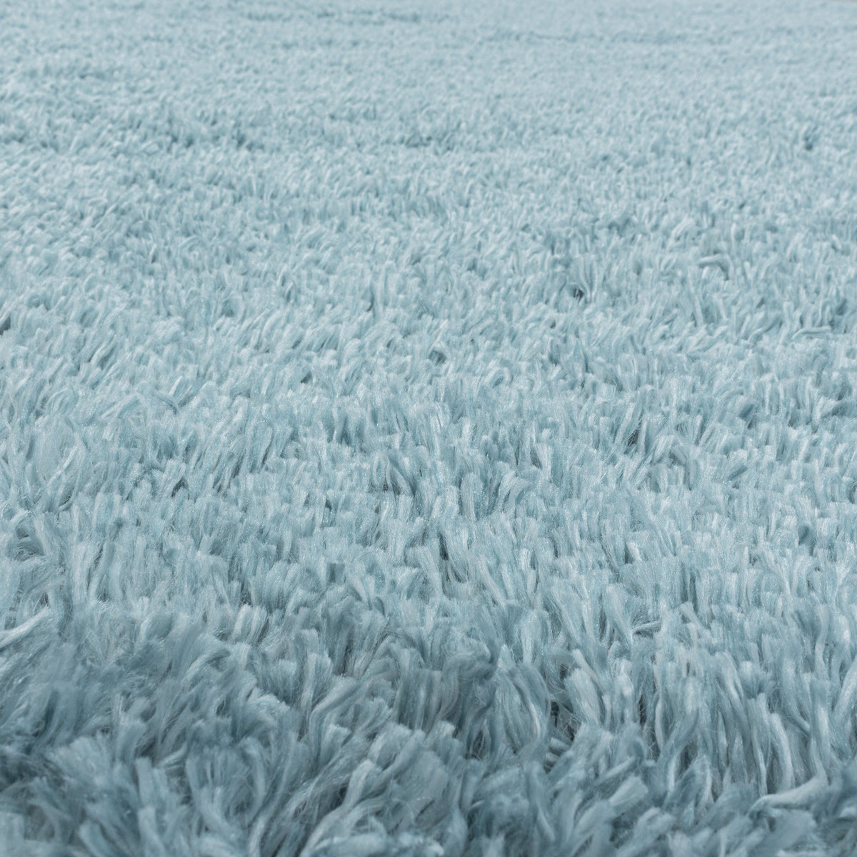 Tapis rond à poils longs - FLUFFY 3500 BLUE