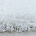 Tapis rond à poils longs - FLUFFY 3500 WHITE