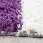 Shaggy Hoogpolig Vloerkleed - LIFE 1501 LILA