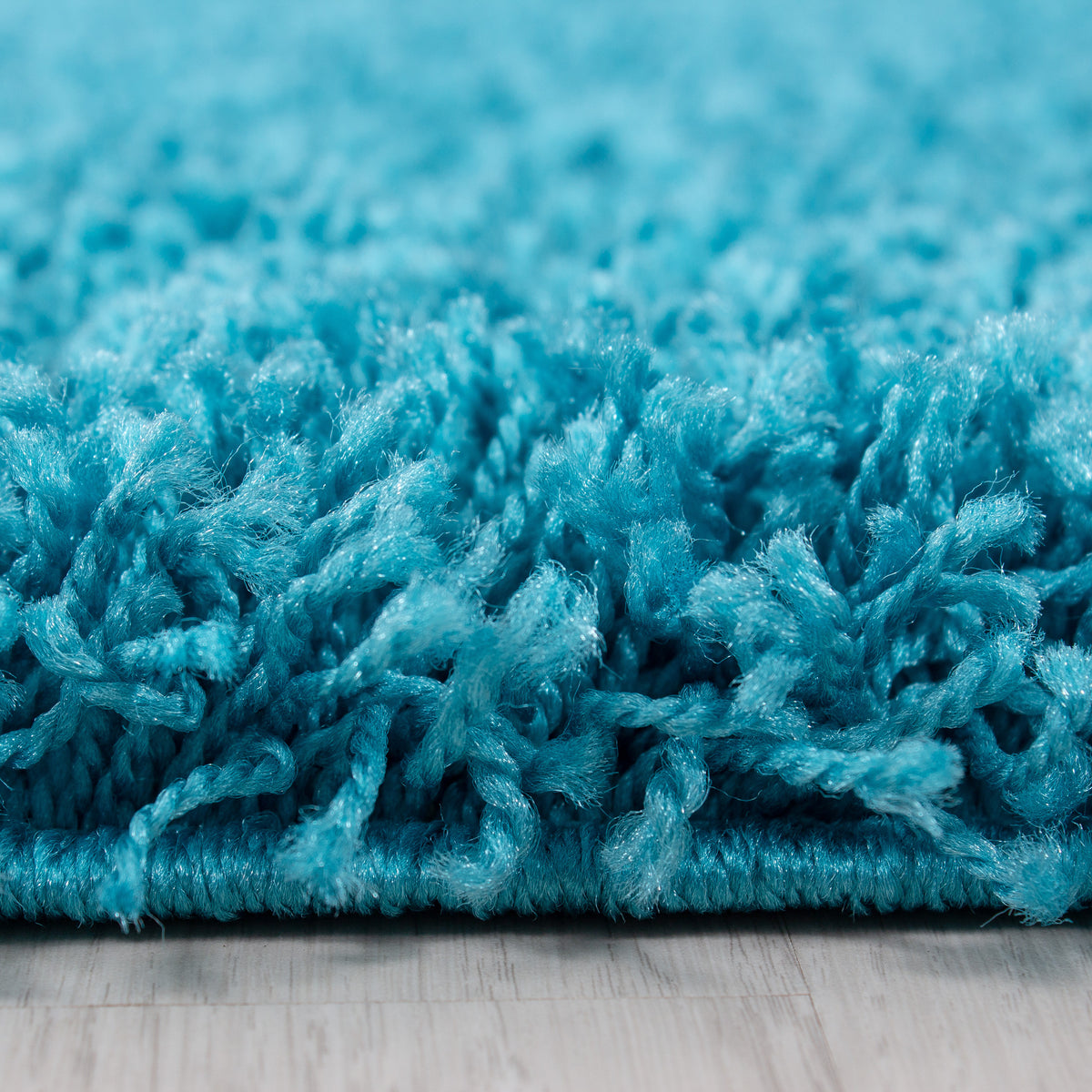 Tapis Shaggy à poils longs - LIFE 1500 TURQUOISE