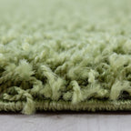 Shaggy Hoogpolig Vloerkleed - LIFE 1500 GREEN