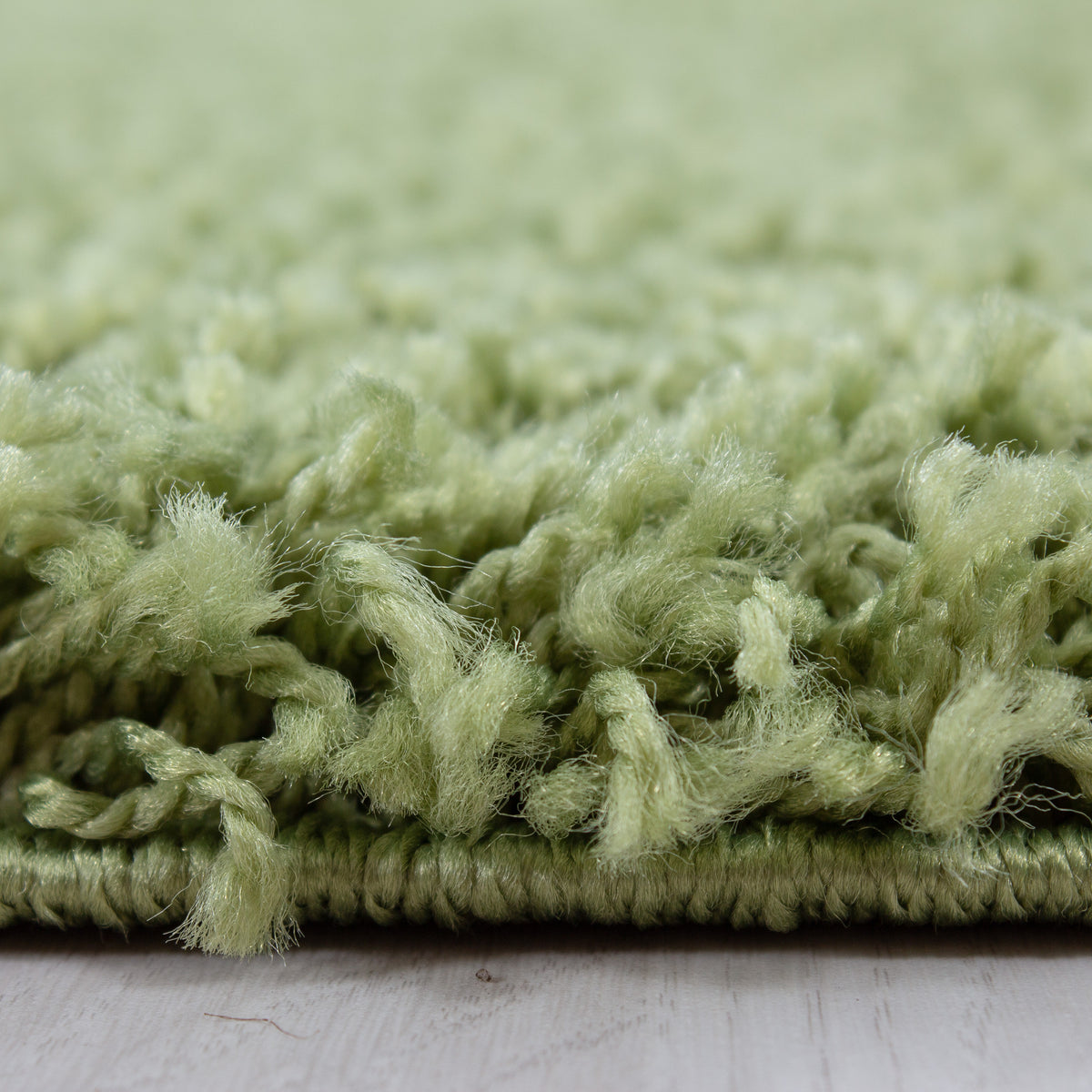 Shaggy Hoogpolig Vloerkleed - LIFE 1500 GREEN