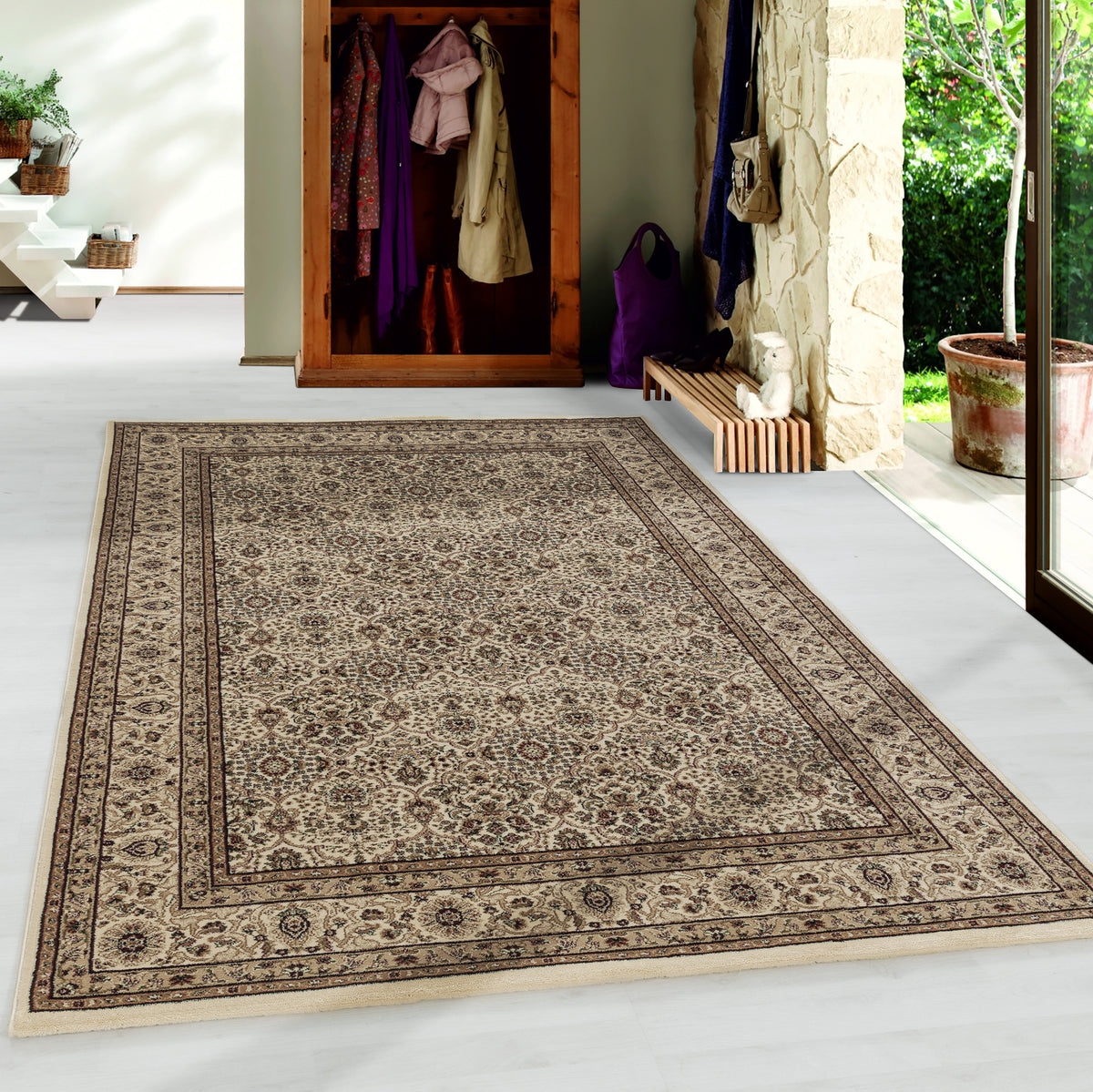Vintage Vloerkleed - KASHMIR 2602 BEIGE