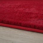 POUFFY ROND 5100 ROUGE