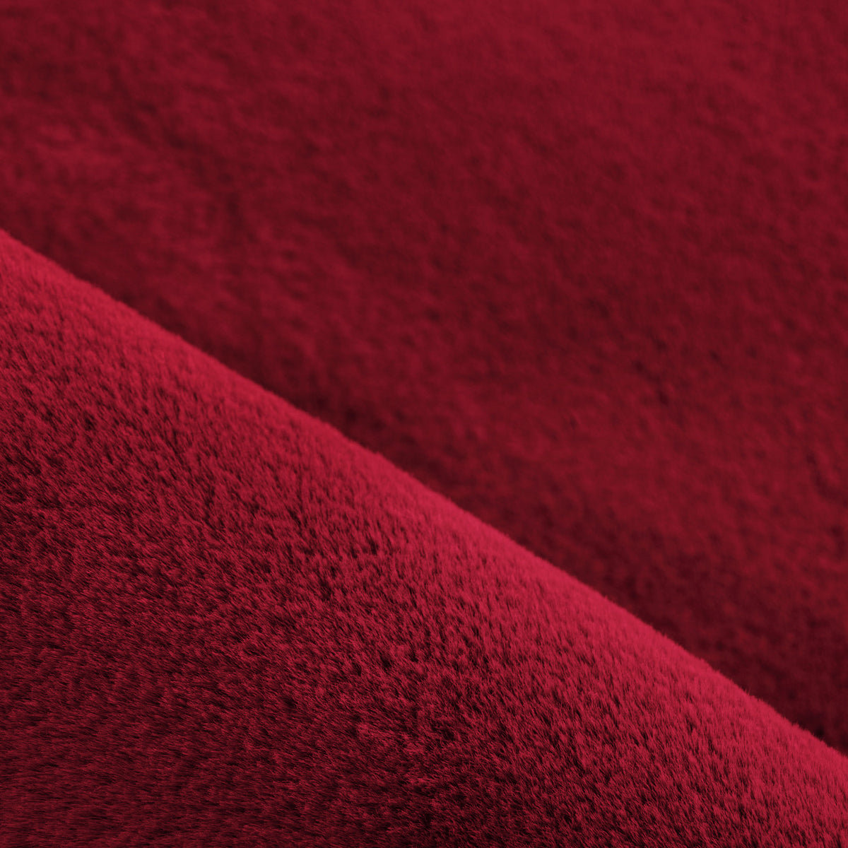 POUFFY ROND 5100 ROUGE