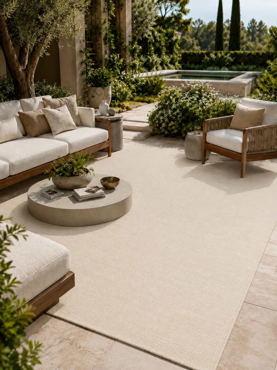 Tapis intérieur & extérieur - Urban Breeze Blanc