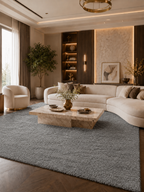 Tapis à poils longs - FLUFFY 3500 GRIS CLAIR