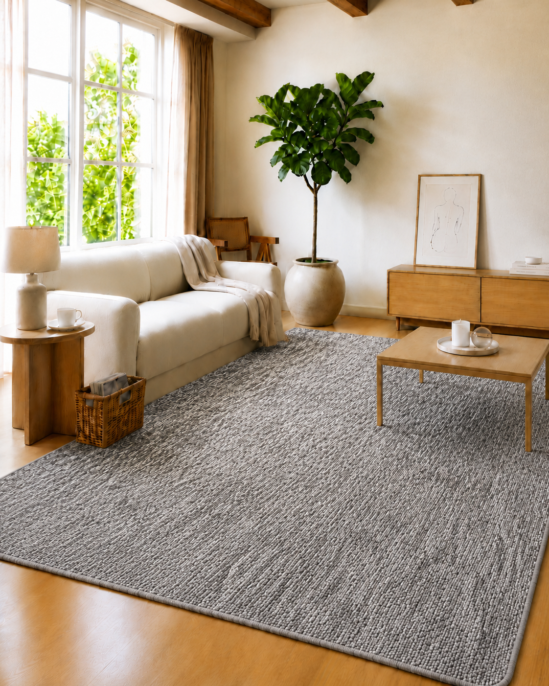 Tapis moderne - NIZZA 1800 GREY