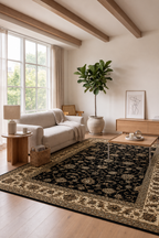 Tapis vintage - MARRAKESH 210 NOIR