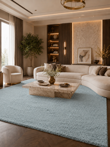 Tapis à poils longs - FLUFFY 3500 BLEU