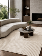 Tapis Japandi - ART 1123 CRÈME