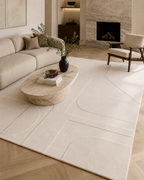 Tapis Japandi - POMPEI 1614 CRÈME