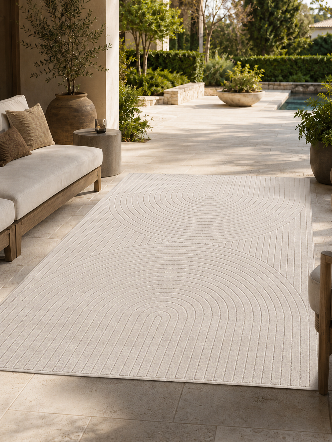 Tapis Japandi - NOVA 1201 CRÈME
