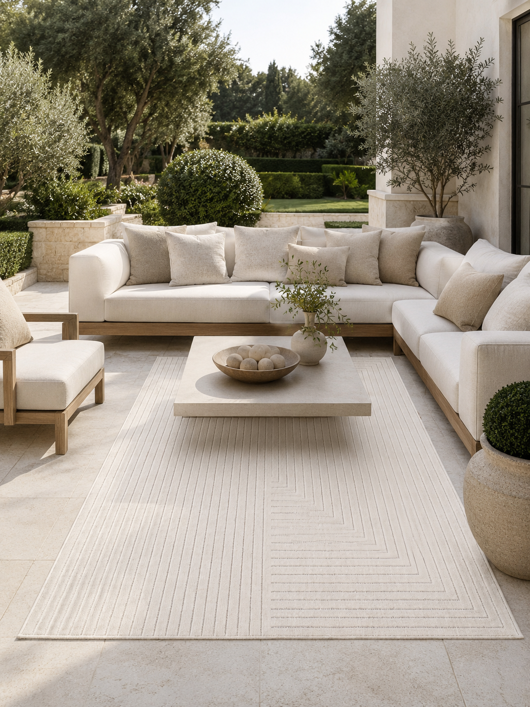 Tapis Japandi - NOVA 1202 CRÈME
